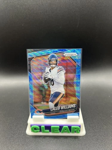Caleb Williams 2025 Panini Prizm Blue Wave Bears /230