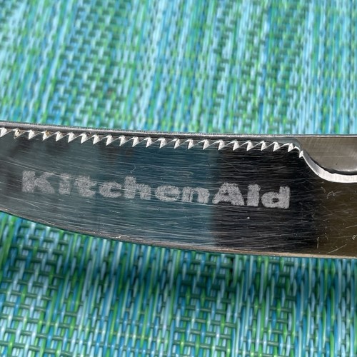 Vtg KitchenAid Chrome Kitchen Poultry Shears Scissors Nutcracker Made in Italy - Picture 2 of 10