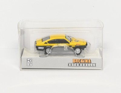 Brekina 1:87 20405 Opel Kadett C GT/E Dt. Rallye Meisterschaft 1976 Walter Röhrl