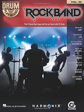 ROCK BAND: DRUM PLAY-ALONG VOLUME 20 By Hal Leonard Corp.