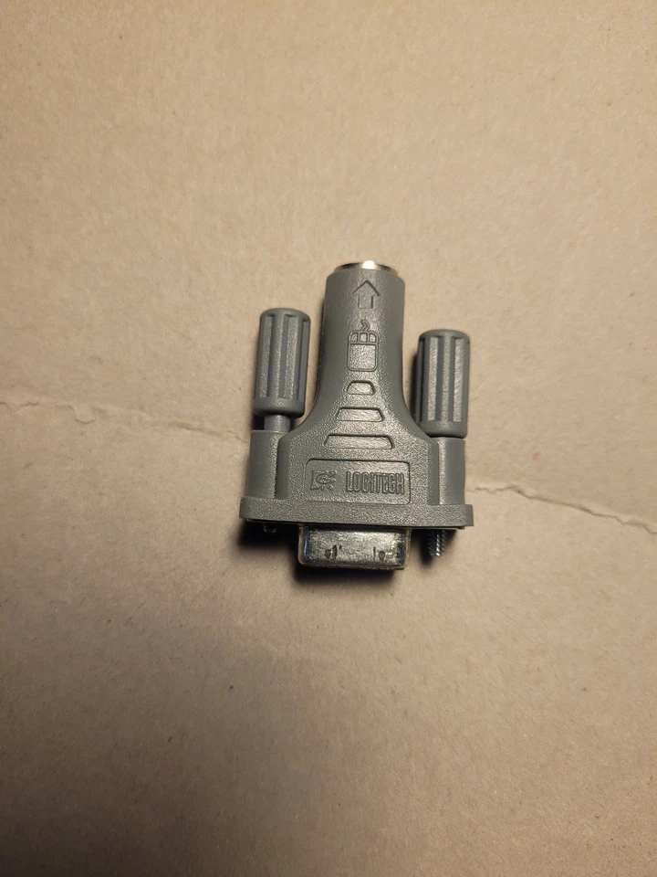 PS2 Female to DB9 Female Serial Port Adapter-LOGITECH - Image 3 of 4