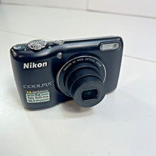 Nikon Coolpix L26 Black Digital Camera 5X Zoom 16.1 Megapix Tested, works great