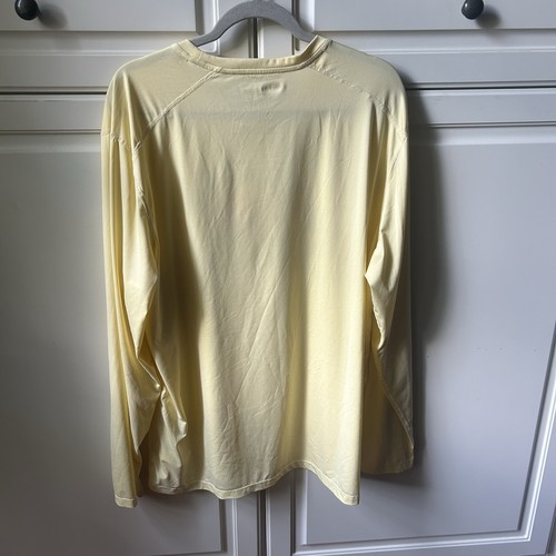 Life Is Good Men's XL White Rashgaurd UPF 50+ Long Sleeve Shirt White Swim Sun - Picture 5 of 8