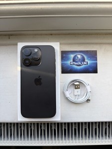 Apple iPhone 14 Pro 128GB 89% Batteriezustand kleinere gesprungene Rückseite