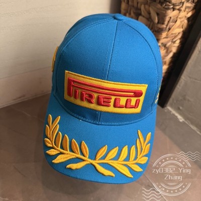 Pirelli Men's Aldult Embroidery Outdoor Casual Adjustable Baseball Cap Hat Blue