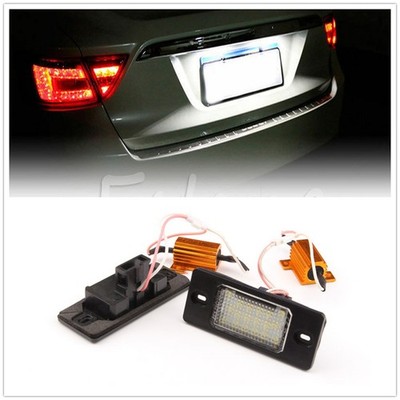 Für VW touran Touareg Polo Jetta VI Auto Kennzeichenbeleuchtung Lampe 2 STÜCK