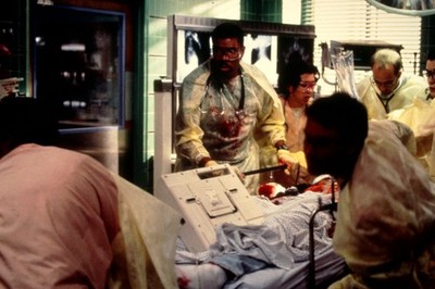 Filmdia ER Emergency Room Eriq la Salle A. Edwards Movie Slide 35mm L30-28-1-4