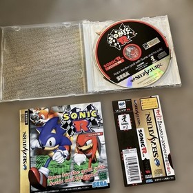 Sonic R Sega Saturn SS GS-9170 1997 NTSC-J SEGA with Obi Manual Japanese USED