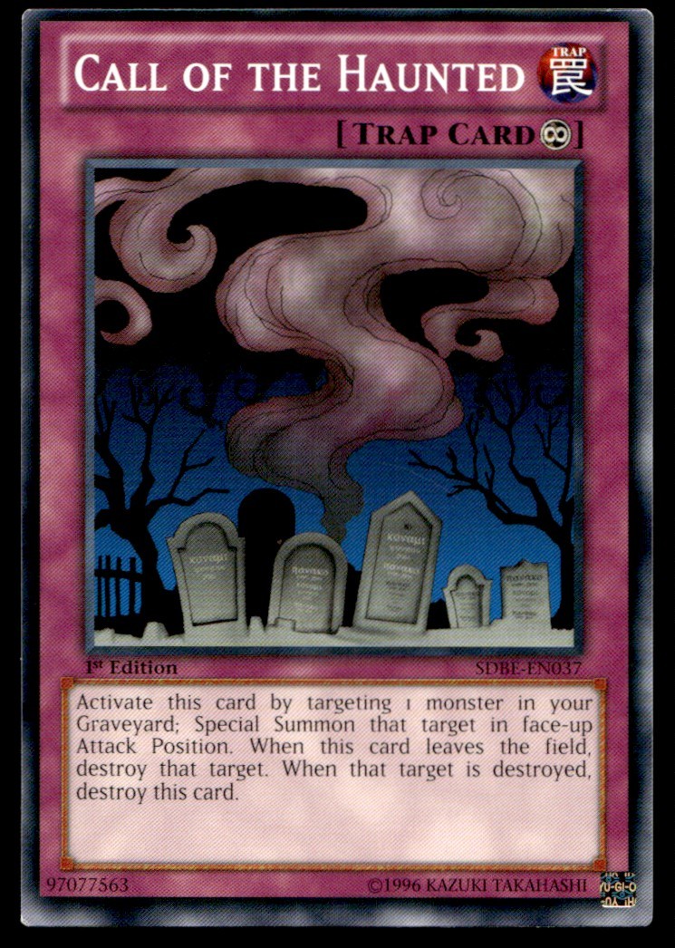 Call of the Haunted Structure Deck: Saga of Blue-Eyes White Dragon SDBE-EN037 MP