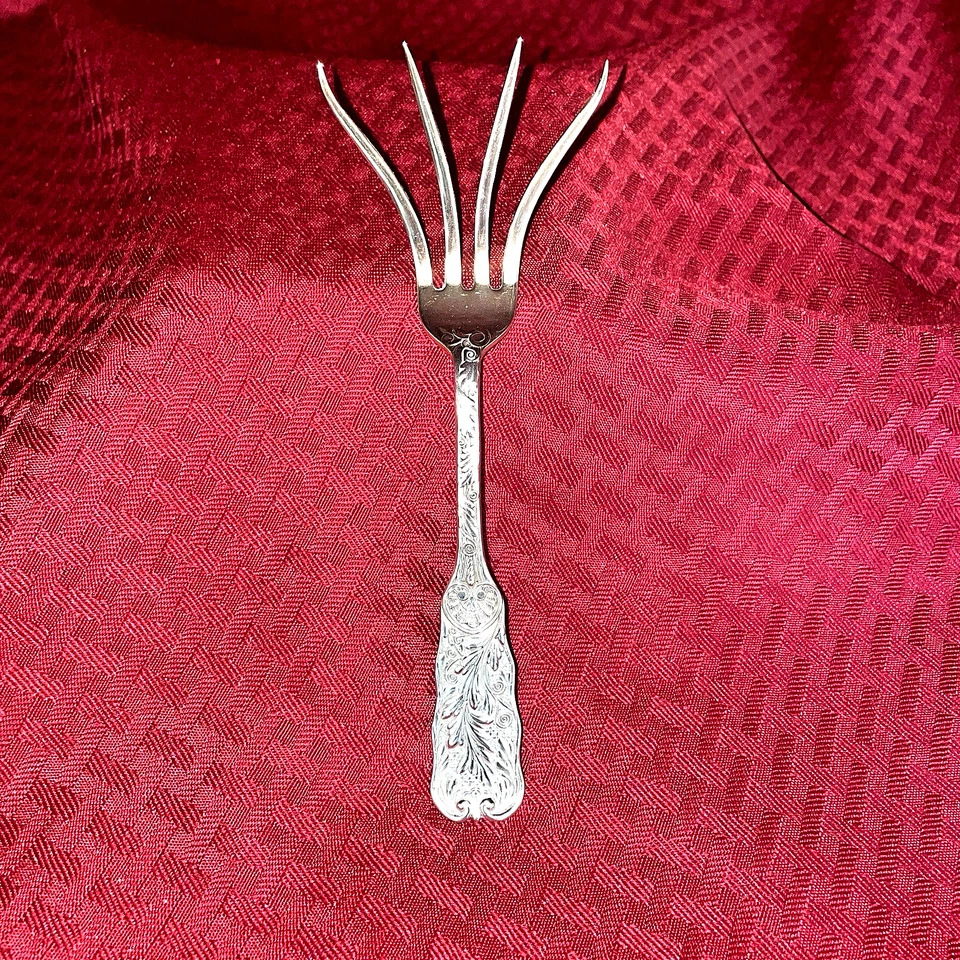 GORHAM STERLING ST CLOUD SERVIDOR-TENEDOR DE PATATAS HORQUILLA Foto 2 de 4