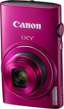 Canon IXY 620F Digital Camera 12.1MP 10x Zoom Wi-Fi Pink Tested Japan Used
