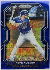 2021 Panini Prizm Baseball #171 - Pete Alonso Blue Wave /60 (NM condition)🔥🔥🔥
