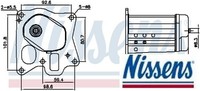 Nissens 989455 KüHler FüR AbgasrüCkfüHrung FüR Opel FüR Saab