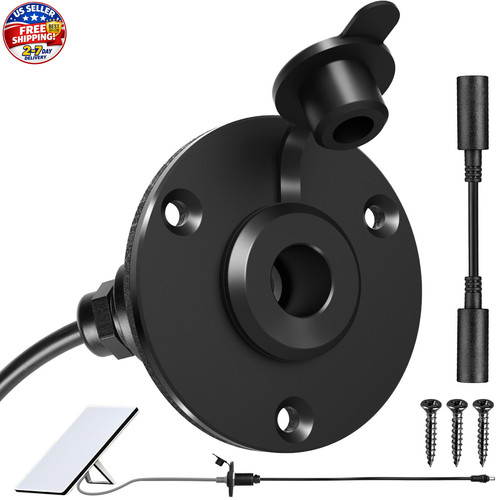 Aluminum Wall Pass Through Kit for Starlink Mini, RV Waterproof Cable Pass Throu
