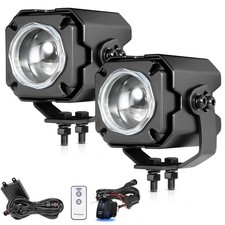 For Polaris Ranger RZR Can-Am ATV UTV Side By Side Whipless Whip Light Pods