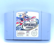 ebay® Auktion 126834632407 | EA Supercross 2000 ✩ Nintendo 64 N64 Spiel PAL ✩ in sehr gutem Zustand Thumbnail of ebay® auction 126834632407 | EA Supercross 2000 ✩ Nintendo 64 N64 Spiel PAL ✩ in sehr gutem Zustand