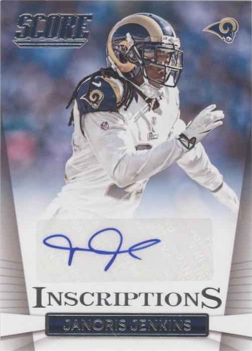 2014 Score Janoris Jenkins #I-JJ - 1 of 2