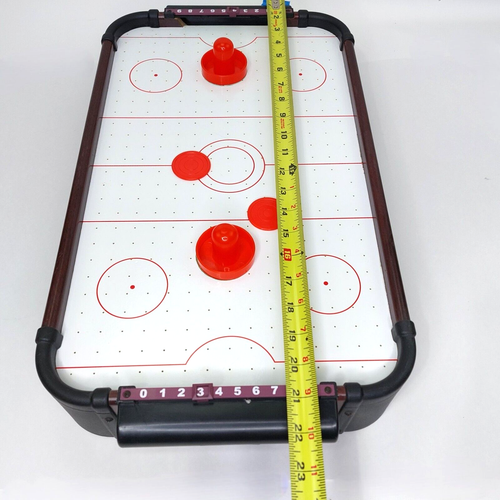 2 Person Mini Table Top Air Hockey Game Kids Toy 22 x 12 Tabletop - Picture 5 of 6