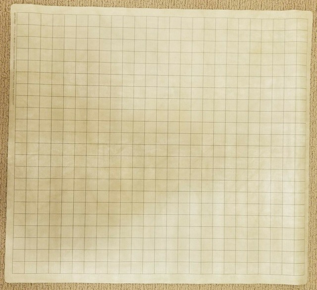 Chessex Battlemat 96147 1" Square Grid Vinyl 23 1/2" X 26" RPG Game