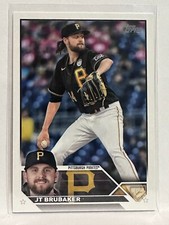 #75 JT Brubaker Pittsburgh Pirates 2023 Topps Series One Baseball Card