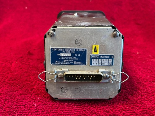 INDICADOR CONVERTIDOR CESSNA IN 385AC P/N 46860-1200 - Imagen 3 de 7