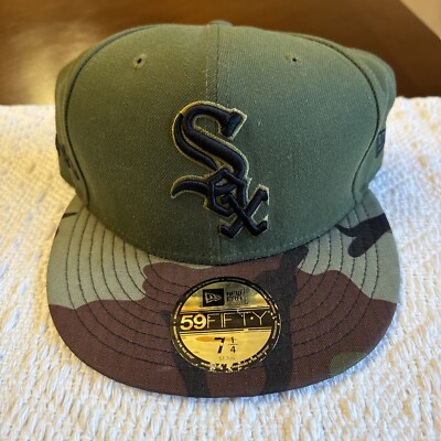 New Era Chicago White Sox Men's Cap Camo Military Day Size