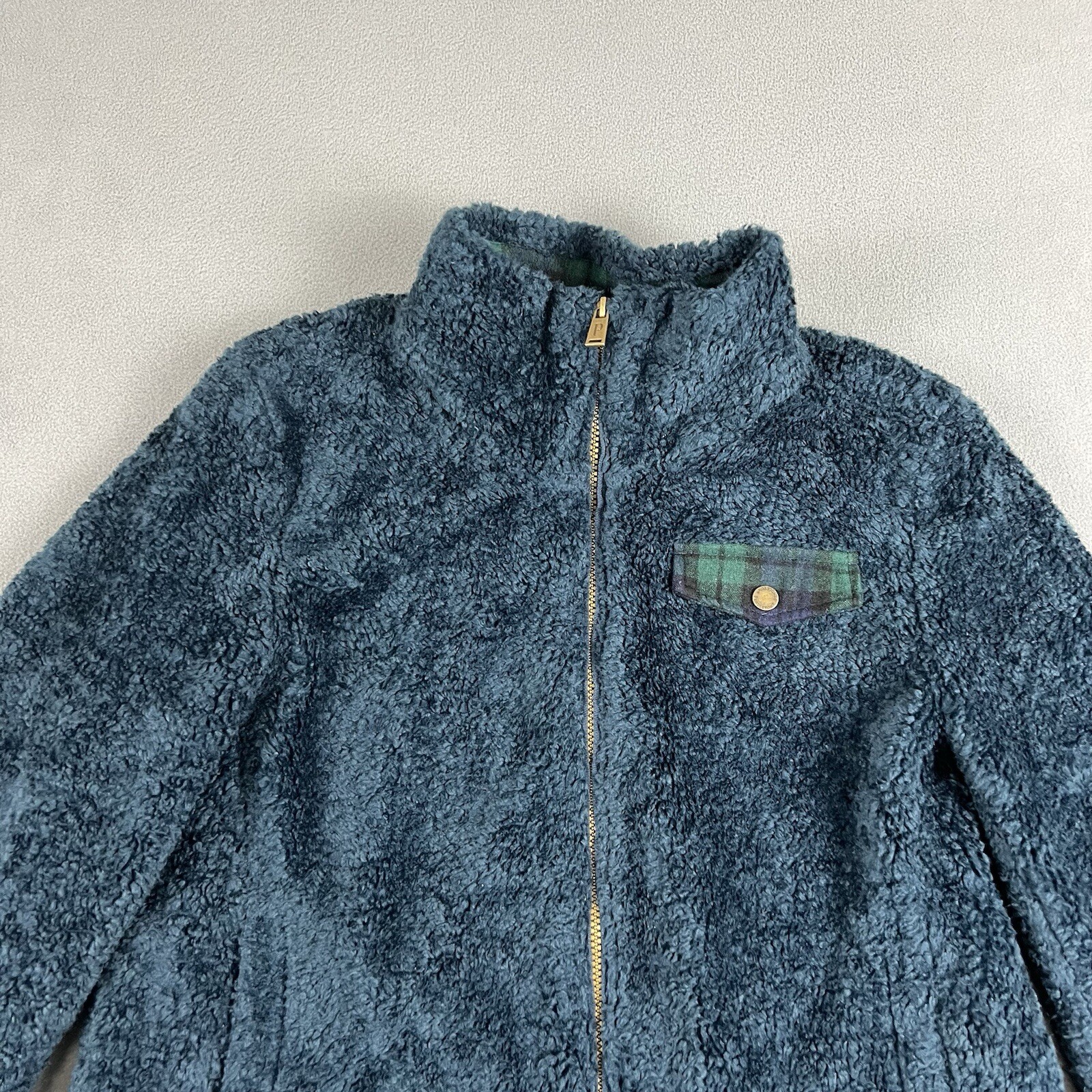 Pendleton Jacket Womens Large Blue Teddy Fleece F… - image 2