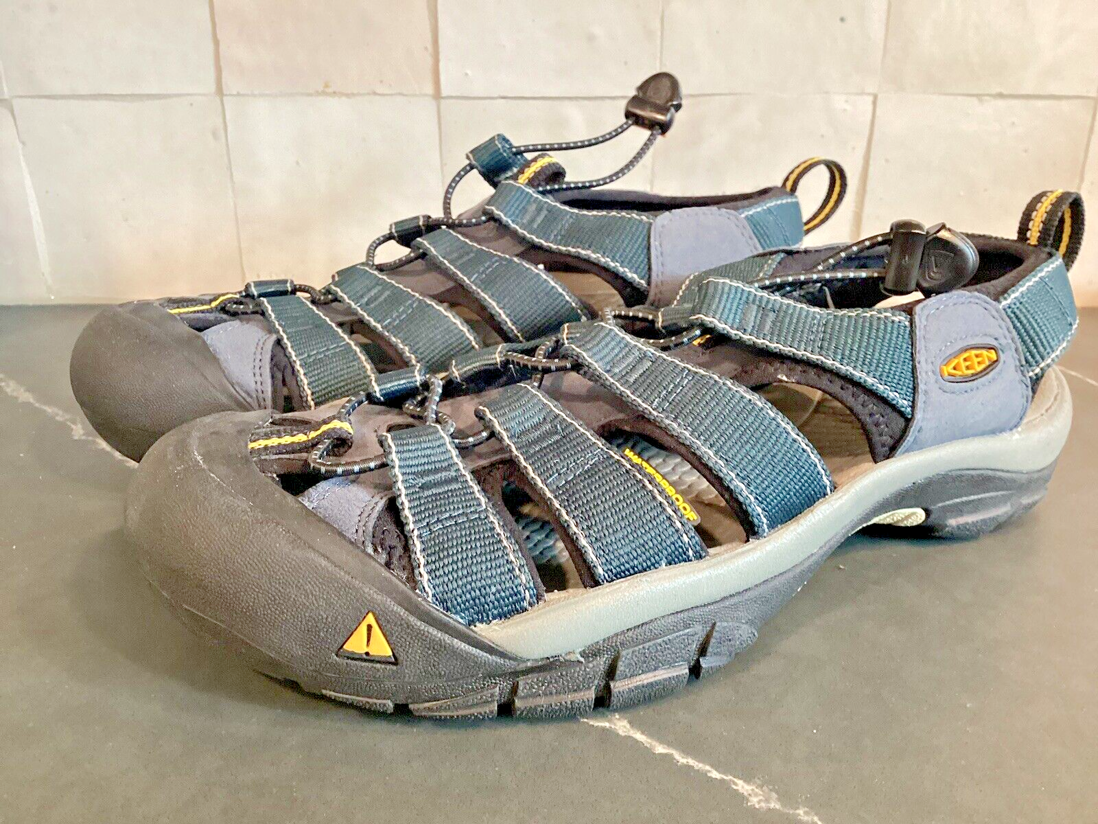 Keen scarpe acqua sandali uomo 8 5 blu Newport H2 kayak pesce nuoto escursionismo barca