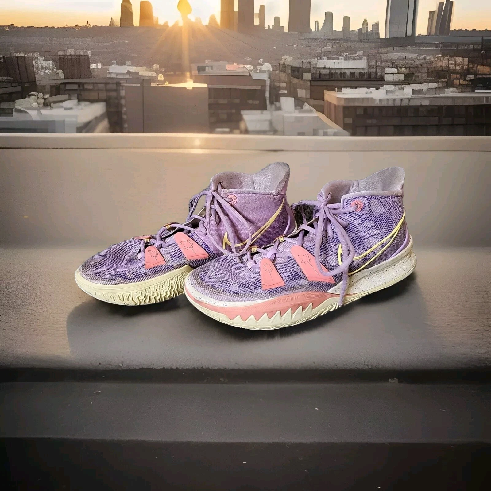 Nike Kyrie 7 Daughters Purple Men's Size 12 Trainer Basketball Sneakers