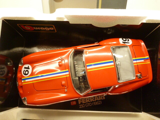 BURAGO 1/18 FERRARI 250 GTO (1962). Model number 3011 EUR 23,16 - FR