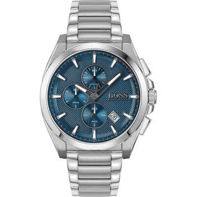 Mens Wristwatch HUGO BOSS CHAMPION 1513884 Chrono Stainless Steel