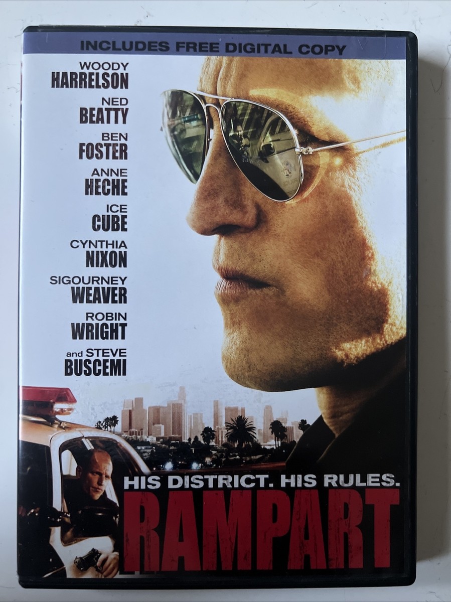 Rampart (DVD 2011) (VG) Woody Harrelson, Sigourney Weaver, Ned
