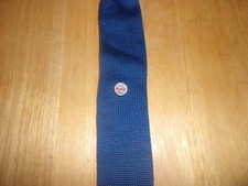 Vintage Rare Coca Cola Skinny Square Mens Tie with Tie Tac NWT Free Shipping 