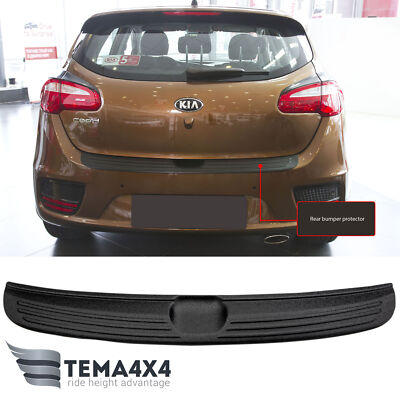 Rear bumper protector scuff pad for KIA Cee'd (hatchback) 2015-2018 sill guard