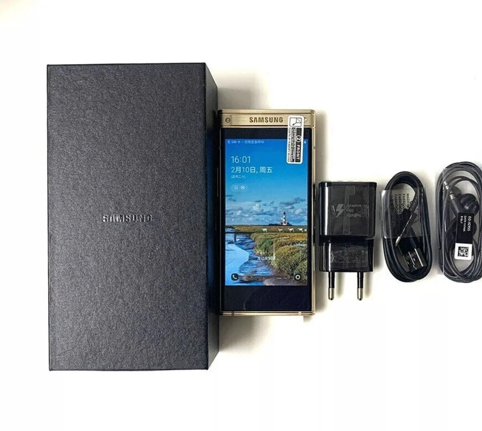 100% Original Samsung W2018 6GB+64GB/256GB Dual SIM 12MP Unlocked 4G Smartphone - Image 2 of 4