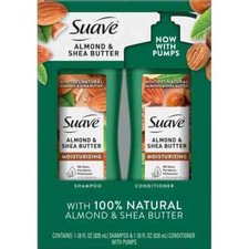 Suave Professionals Moisturizing Shampoo and Conditioner Almond and Shea Butter