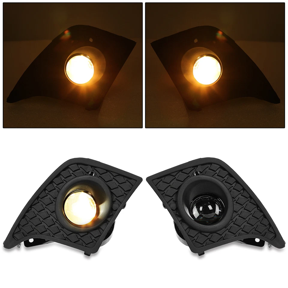 For 2014 2015 2016 Lexus IS250 IS350 F-Sport Fog Lights w/Switch+Harness+Bulbs - Image 2 of 4