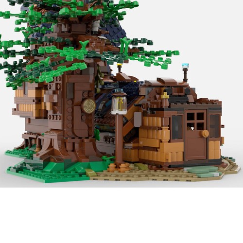 MOC-149206 Modular Building: Shoe House with Interior for Collection 2417 Pieces - Picture 2 of 3
