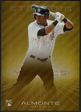 Zolio Almonte 2013 Bowman Sterling Gold Refractors /50 RC Rookie #47 Yankees 🔥