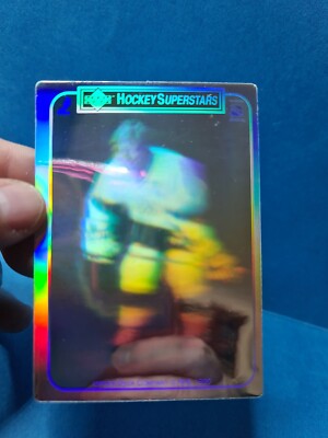 HOCKEY SUPERSTARS1990 Upper Deck HOLOGRAPHIC NHL Hockey CardFREE POST | eBay HOCKEY SUPERSTARS1990 Upper Deck HOLOGRAPHIC NHL Hockey CardFREE POST | eBay