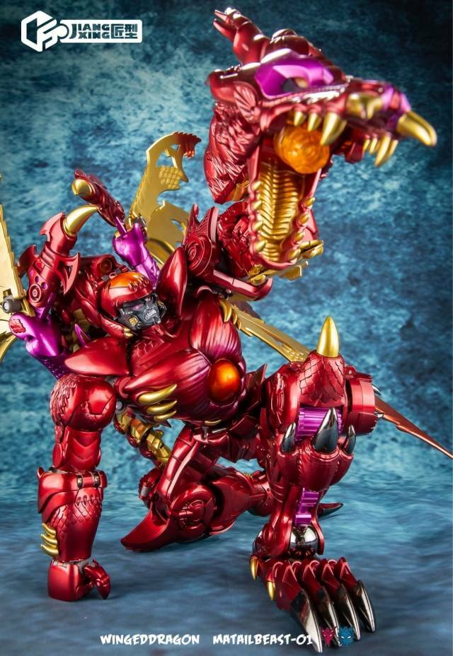 Jiangxing JX MetalBeast 01 Winged Dragon Beast Mega Matte Jiangxing JX MetalBeast 01 Winged Dragon Beast Mega Matte