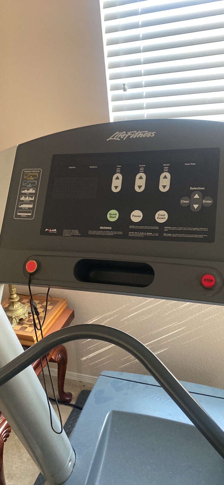 Life Fitness Treadmill 93T eBay