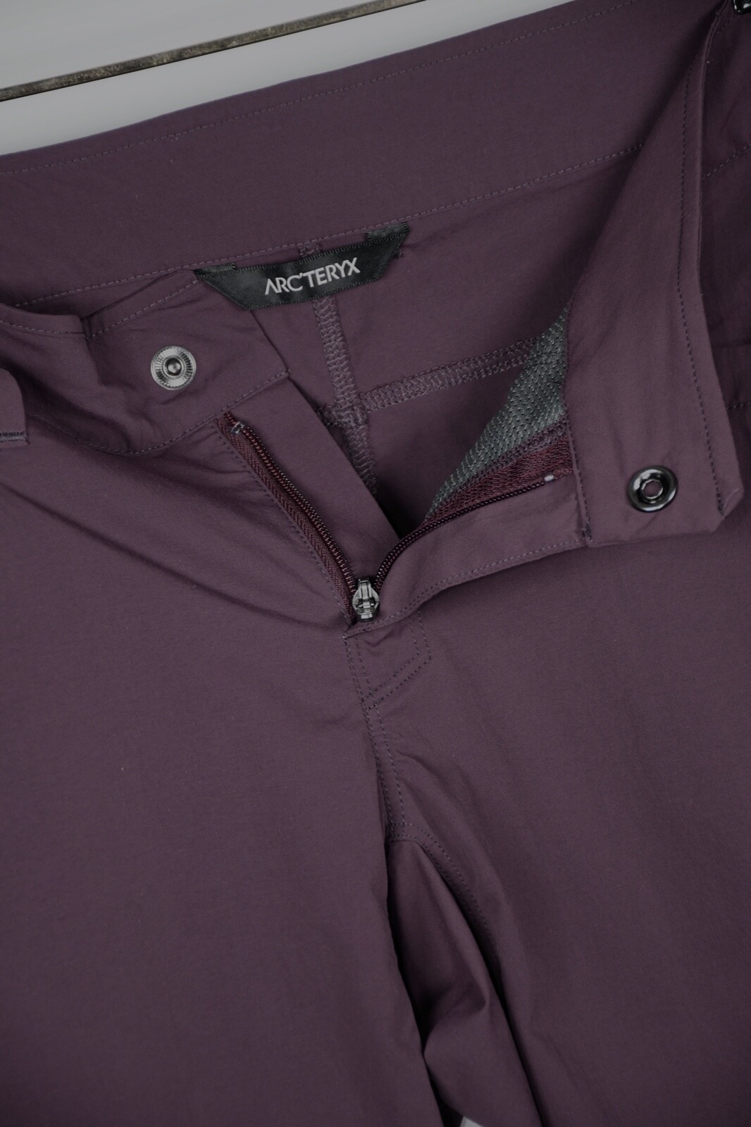 ARC'TERYX ARC’TERYX Pantaloni Bermuda Donna Nylon Viola Pantaloncini Escursionismo Tg 10