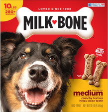 Milk-Bone Original Dog Treats Biscuits for Medium Dogs, 10 Pound