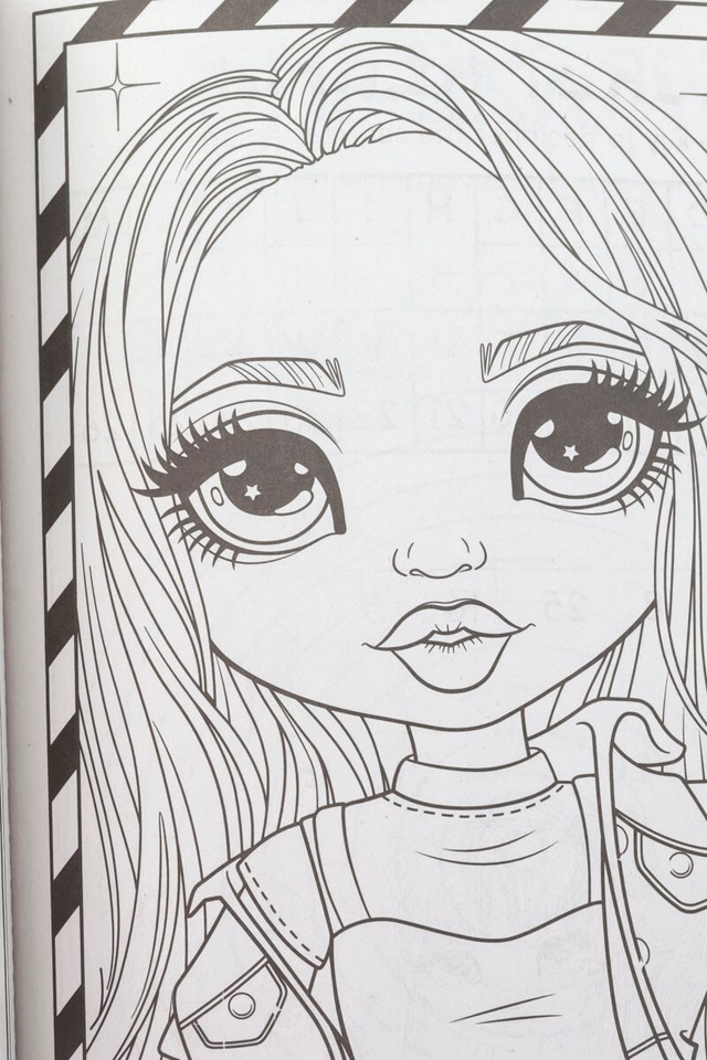 Rainbow High Jumbo Coloring Activity Book (2) eBay