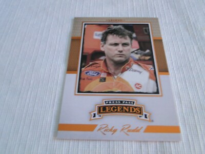 Track Ricky Rudd Card 2013 Press Pass Legends Ricky Rudd Card #35 | eBay