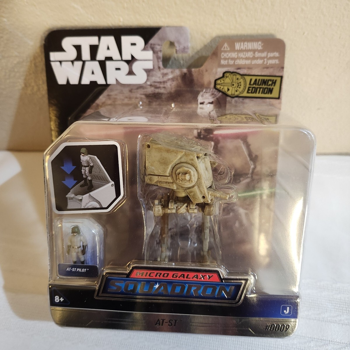 Star Wars Micro Galaxy Squadron AT-ST Vehicle Pilot 009 Launch