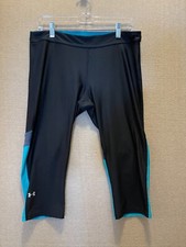 Under Armour Yoga Pants Women's Large Black Active Wear