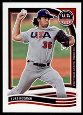 2024 Panini Stars & Stripes USA Baseball #8 Luke Holman