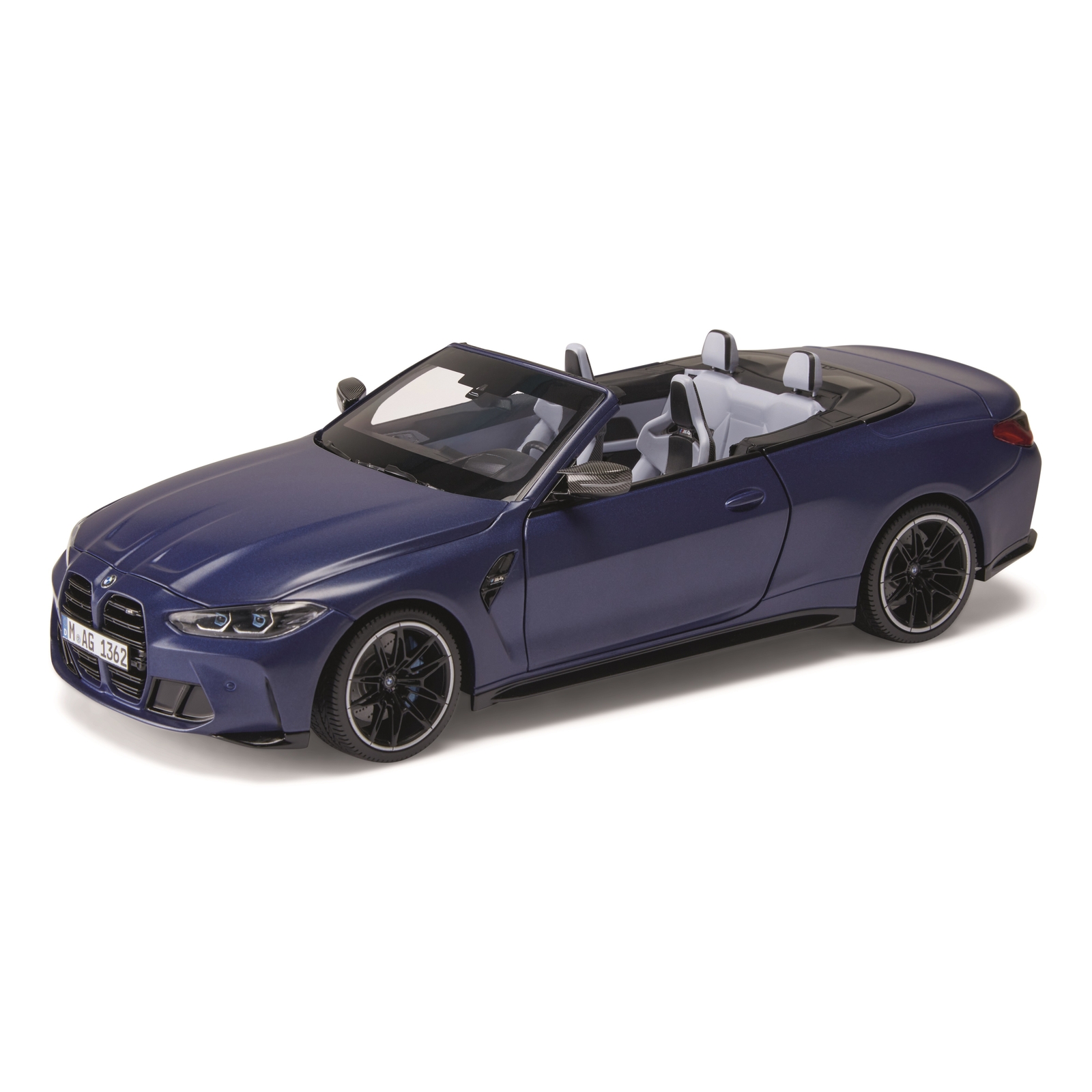 BMW Genuine Car Model Miniature M4 Cabrio G83 1:18 Scale Blue 80435A51951